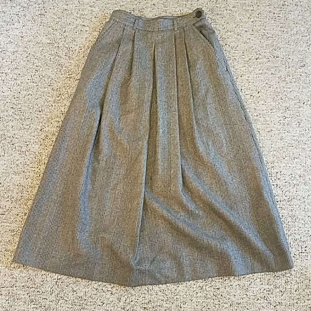 Vintage Wool Skirt